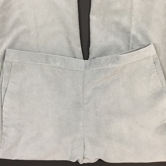 Alfred Dunner Glacier Lake Corduroy Pull On Pants Size 18 Gray Back Elastic - Picture 2 of 5